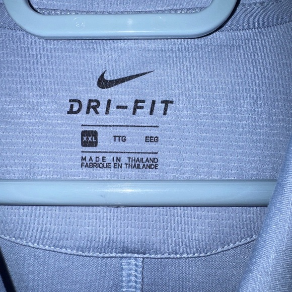 Nike Dri-Fit Men's Blue Polo Shirt - Picture 2 of 5